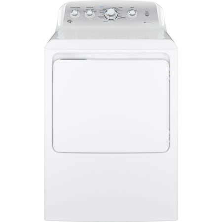 Ge 7.2 cu. ft. Top Loading Gas Dryer with HE Sensor Dry, Extended Tumble, and End-of-Cycle Signal GTD45GASJWS